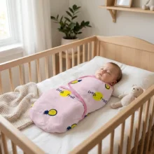 قنداق چسبی نوزاد کولاکو مدل سوادلمی طرح آناناس