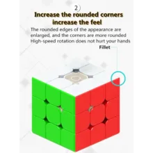 مکعب روبیک یوکسین مدل لیتل مجیک مگنت 3×3 YuXin Little Magic Magnetic