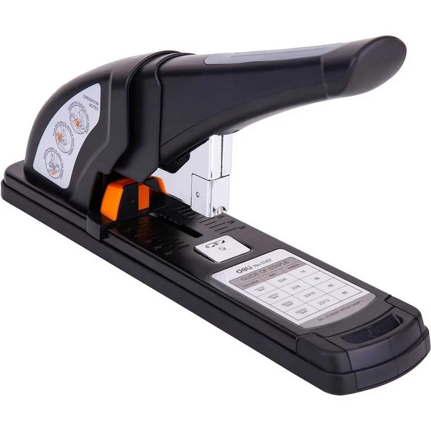 دستگاه منگنه صحافی دلی مدل Heavy Duty Stapler Expert کد 0387