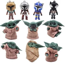 فیگور طرح یودا مدل Starwars 10 ارتفاع 6 سانتی‌متر مجموعه 10 عددی