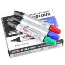 ماژیک وایت برد مدل double color کد 007 بسته 2 عددی