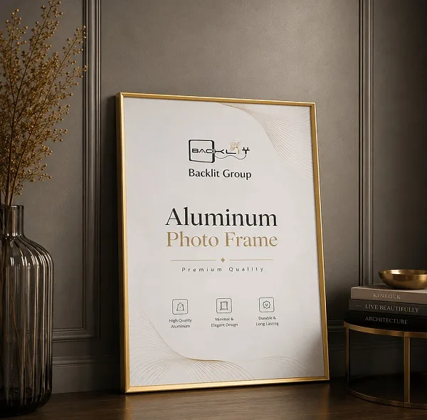 قاب عکس بکلیت مدل آلومینیومی AL-S3040 سایز 40×30 سانتی متر
