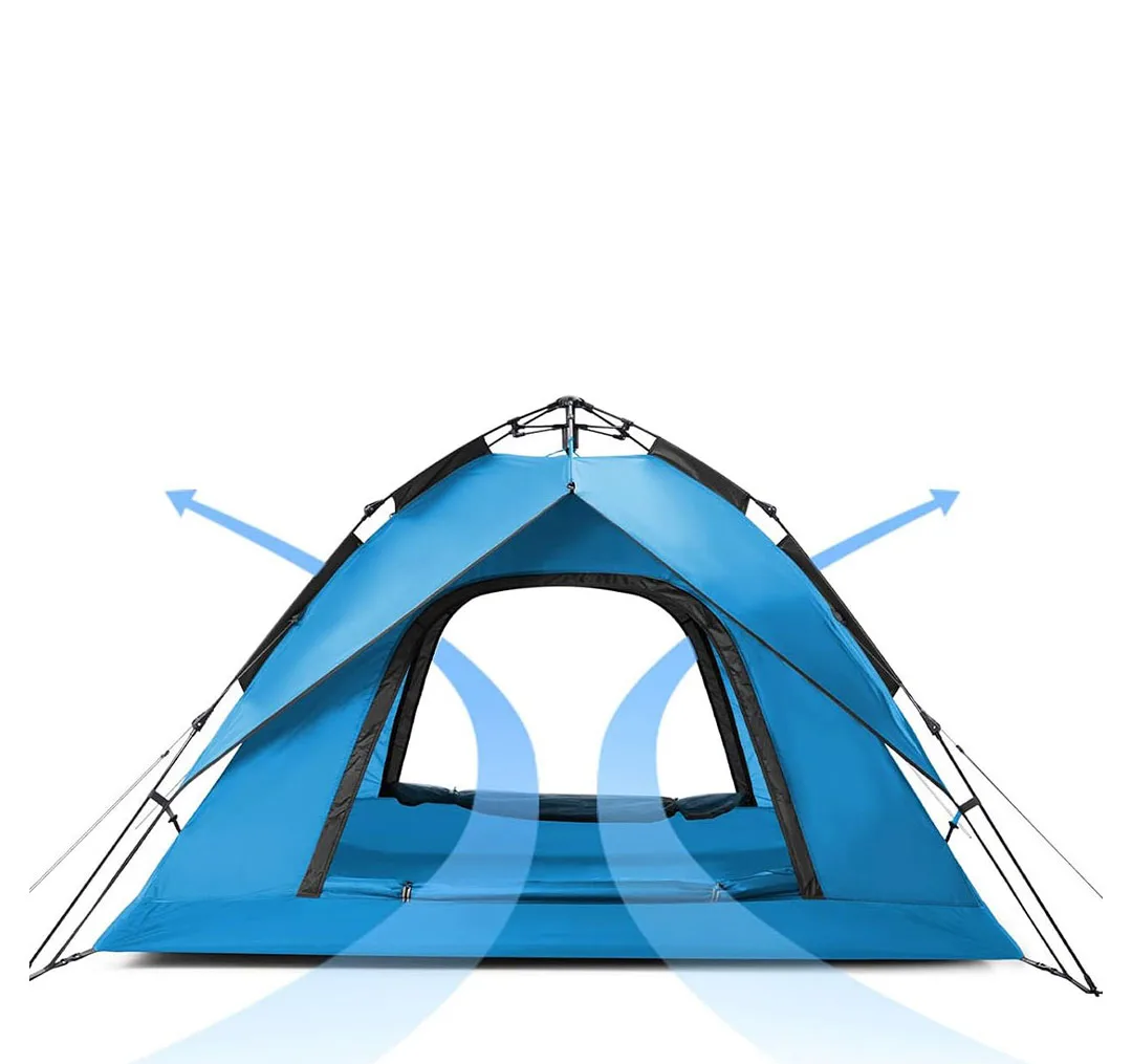 چادر اتوماتیک 3 نفره نیچرهایک مدل POP UP TENT کد NH21ZP008