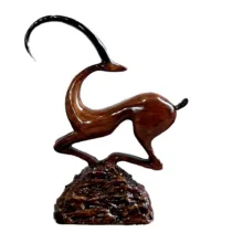مجسمه مدل آهوی شاخدار دکوراتیو P-11