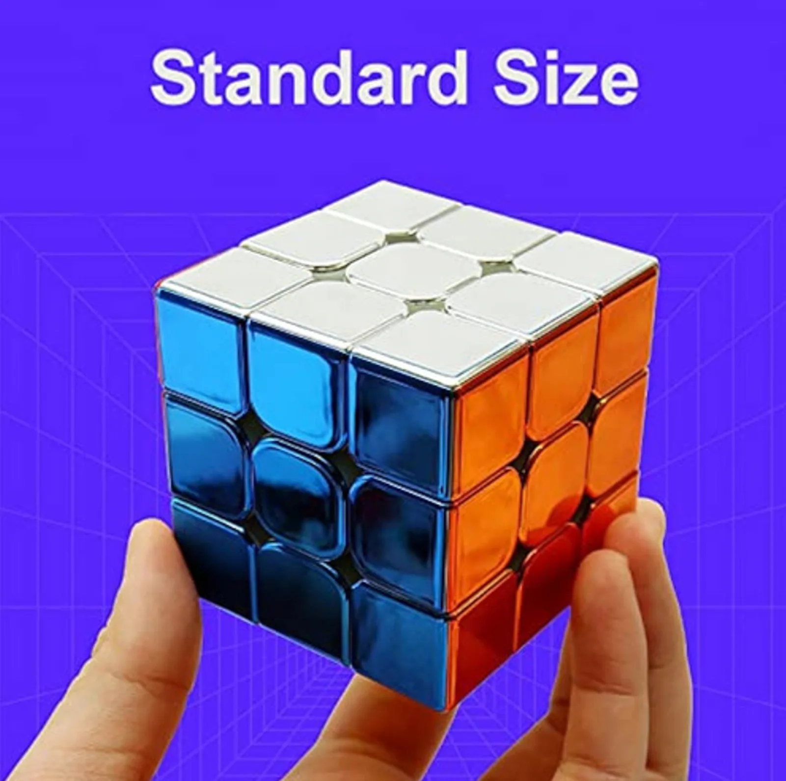 مکعب روبیک شنگ شو مدل متالیک 3×3 Sengso Metallic