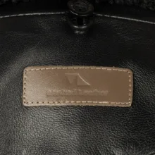 کت چرم مردانه چرم مشهد مدل K0628 رنگ مشکی