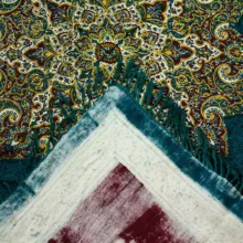 رومیزی قلمکار مدل ترنج کد es89433829