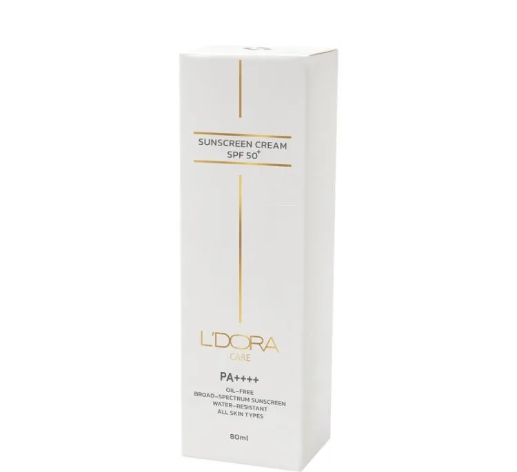 کرم ضد آفتاب بی رنگ لدورا SPF50+ حجم 80 میلی لیتر