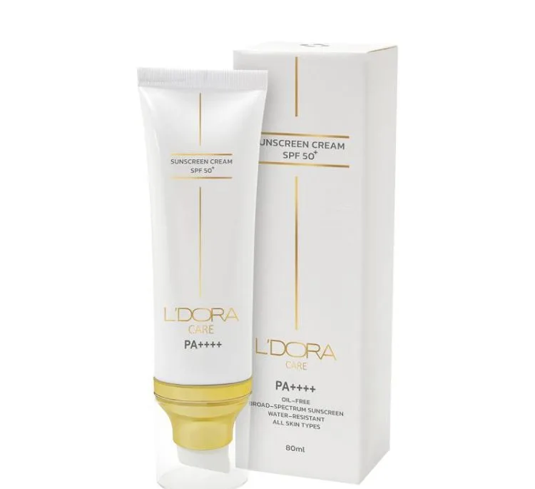 کرم ضد آفتاب بی رنگ لدورا SPF50+ حجم 80 میلی لیتر