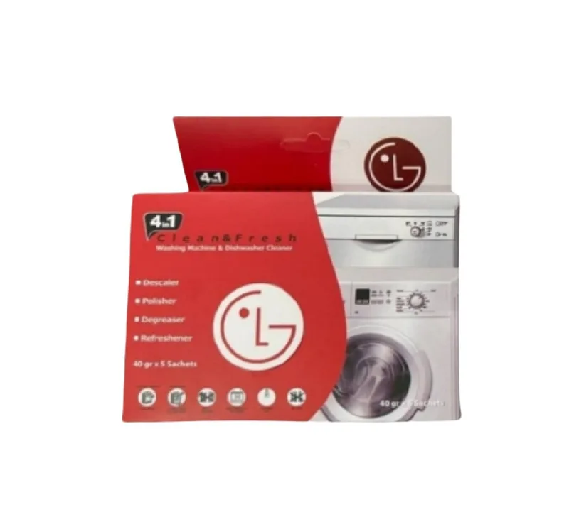 جرم گیر ماشین ظرفشویی و لباسشویی مدل Clean & Fresh وزن 40 گرم بسته 5 عددی
