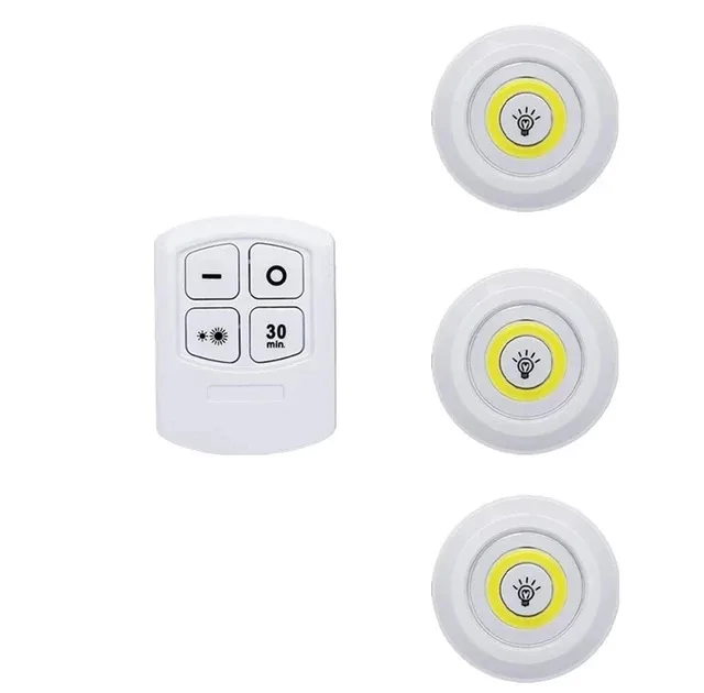 چراغ اضطراری مدل سقفی REMOTE CONTROL مجموعه 3 عددی