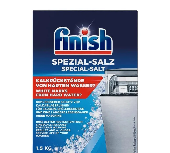 نمک ماشین ظرفشویی فینیش مدل Spezial-Salz وزن 1500 گرم