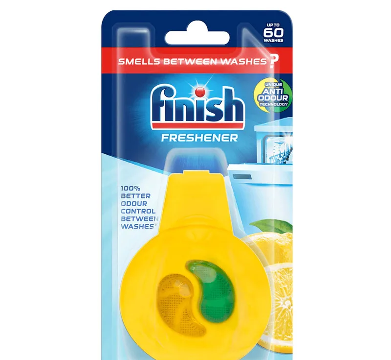 بوگیر ماشین ظرفشویی فینیش مدل Freshener Lemon وزن 100 گرم