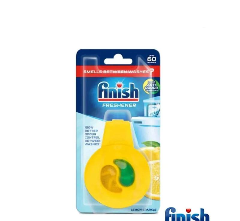 بوگیر ماشین ظرفشویی فینیش مدل Freshener Lemon وزن 100 گرم