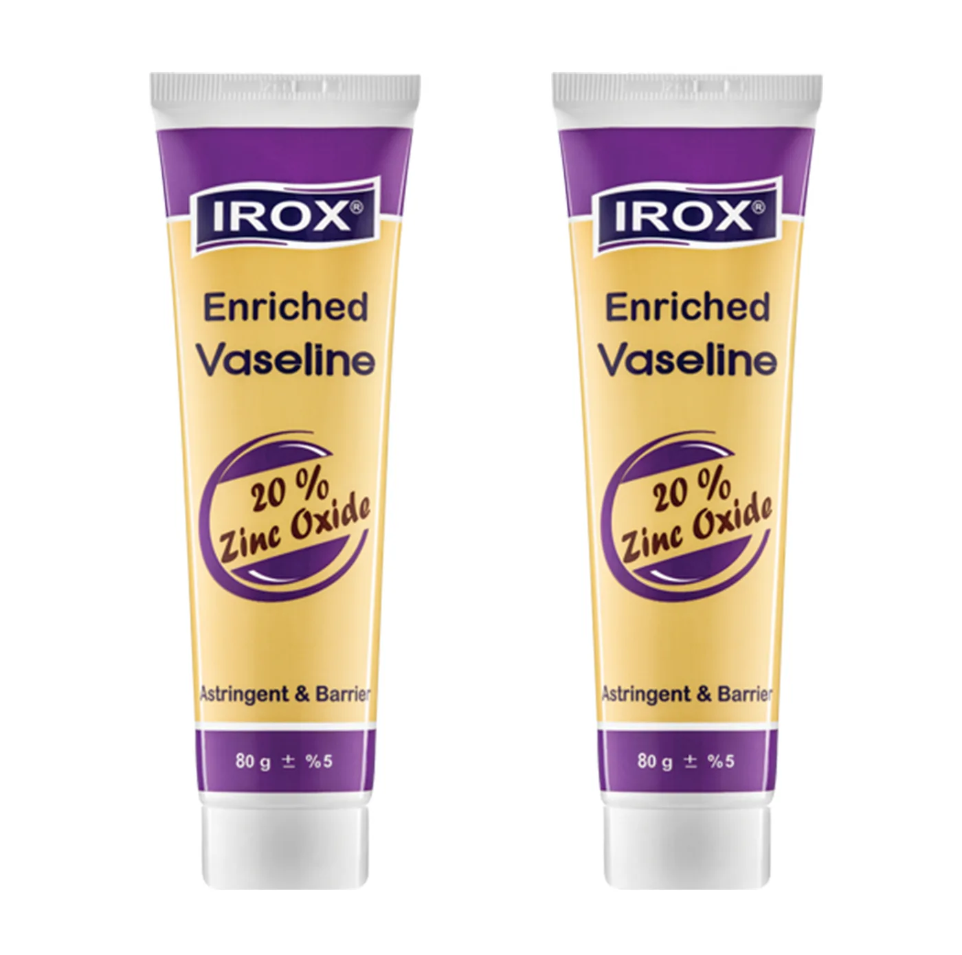 کرم ترمیم کننده ایروکس مدل Zinc Oxide حجم 80 میلی لیتر بسته 2 عددی