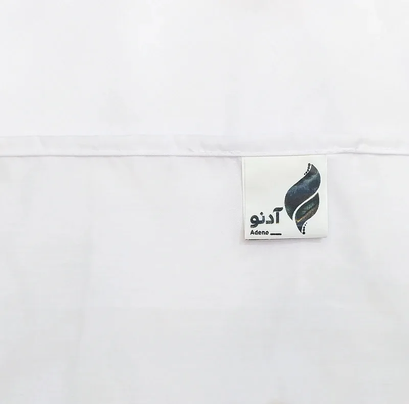 ملحفه کودک آدنو مدل Plain کد FI37 سایز 70x135 سانتی‌متر