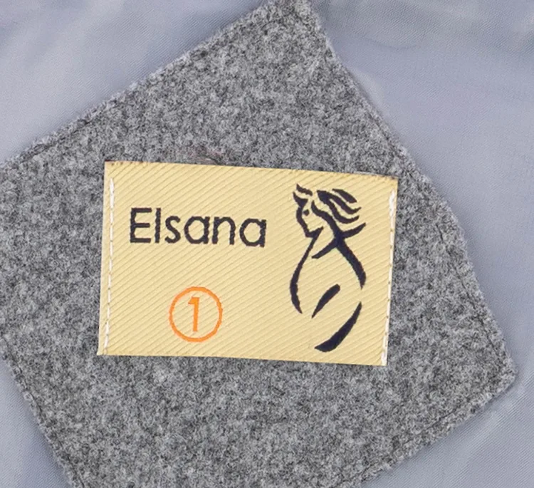پالتو زنانه السانا مدل فرتاک کد 236903 رنگ طوسی