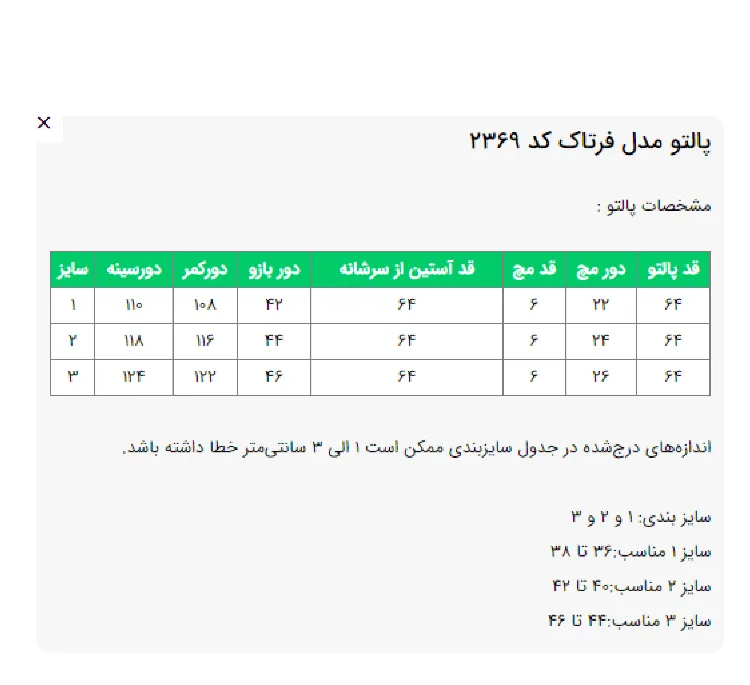 پالتو زنانه السانا مدل فرتاک کد 236903 رنگ طوسی