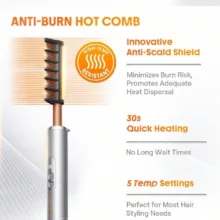 شانه حرارتی شیگلم هیر کد Hot Comb SGH-HC-01