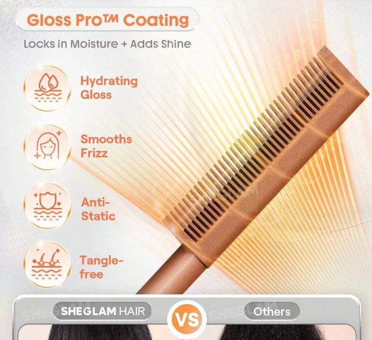 شانه حرارتی شیگلم هیر کد Hot Comb SGH-HC-01