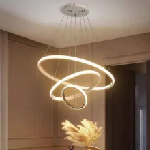 لوستر  چشمه نور مدل مدرن کد FA6602/3H-WT