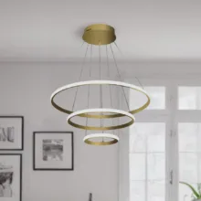 لوستر  چشمه نور مدل مدرن کد FA6602/3H-WT