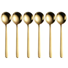 قاشق خورشت خوری کد 501 بسته 6 عددی