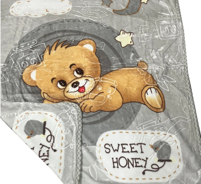 پتو کودک مدل Honey Bear سایز 120×100 سانتی متر