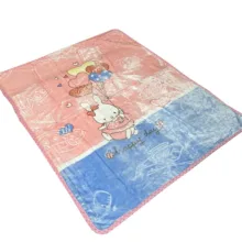 پتو کودک مدل خرگوش بادکنکی سایز 120×100 سانتی متر
