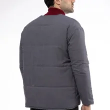 کاپشن مردانه مدل GD-s-17921173 رنگ خاکستری