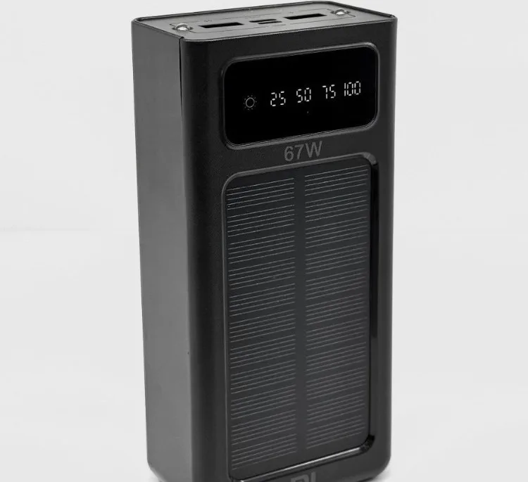 پاوربانک شیائومی خورشیدی مدل YM-309TYN ظرفیت 30 هزار میلی آمپر ساعت