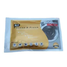 پودر جرم گیر ماشین لباسشویی و ظرفشویی BGgold مدل 4in1 بسته 5 عددی