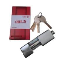 قفل کتابی کلون مدل KL90 سایز 90 میلی‌متر به همراه 4 کلید کامپیوتری