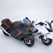 ماکت موتور مدل هایابوسا suzuki hayabusa