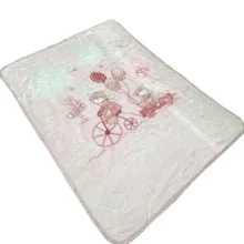پتو کودک مدل خرس بادکنکی سایز 120×100 سانتی متر