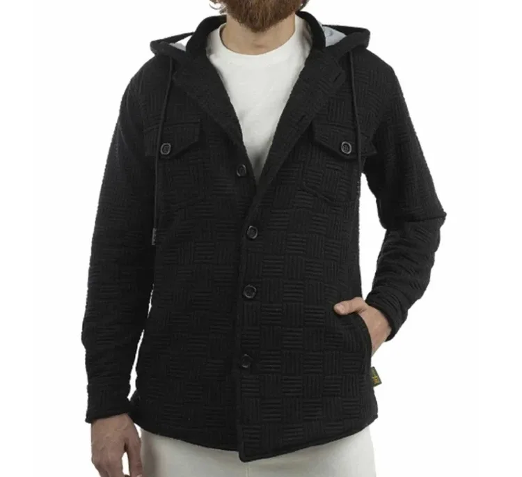 کاپشن مردانه مدل MDSS-m-CG9721 رنگ مشکی