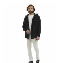 کاپشن مردانه مدل MDSS-m-CG9721 رنگ مشکی