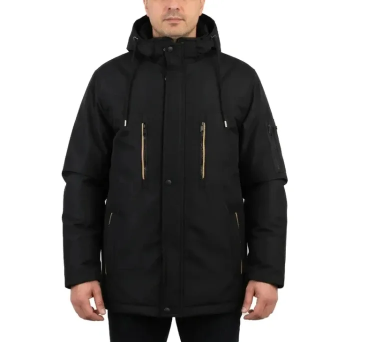 کاپشن مردانه مدل MDSS-m-CH7040 رنگ مشکی
