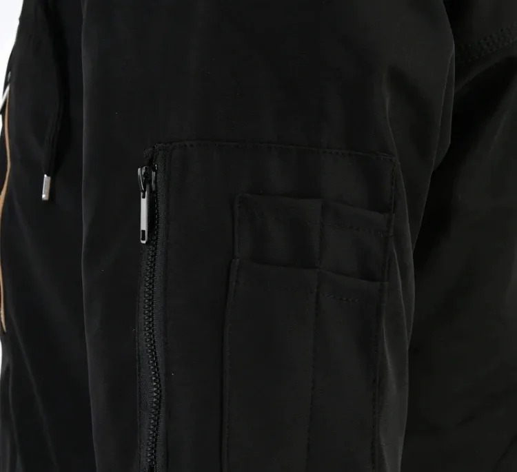 کاپشن مردانه مدل MDSS-m-CH7040 رنگ مشکی