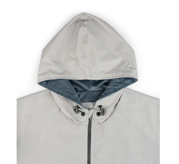 کاپشن مردانه مدل SB-SS-4169-2 رنگ طوسی روشن