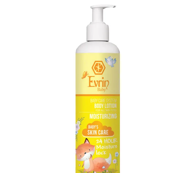 لوسیون بدن بچه اورین مدل SKIN CARE حجم 300 میلی لیتر