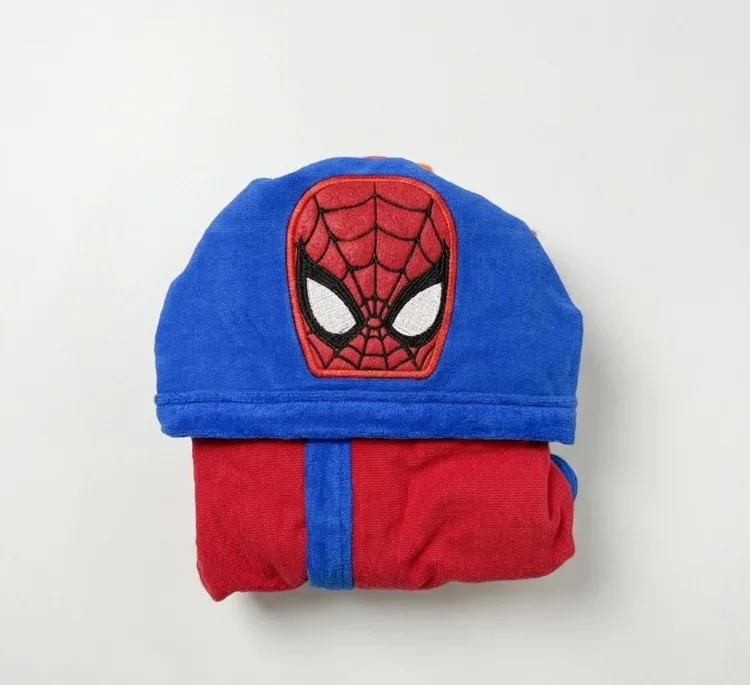 حوله پالتویی کودک مدل Spiderman سایز 90 سانتی متر