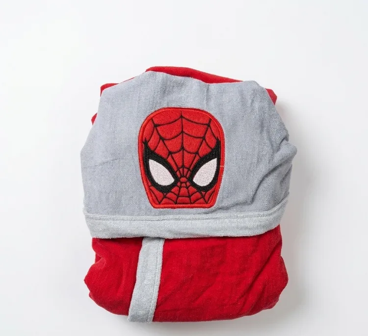 حوله پالتویی کودک مدل Spiderman سایز 80 سانتی متر