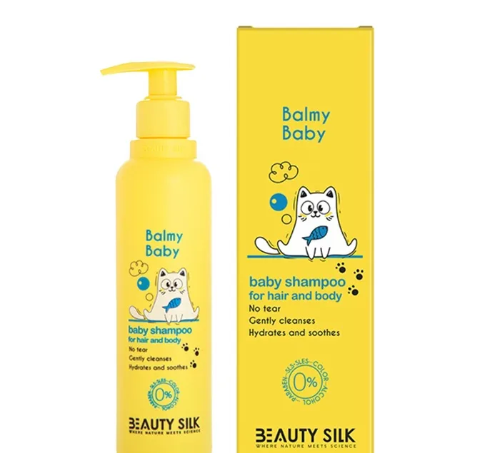 شامپو مو کودک بیوتی سیلک مدل Balmy Baby حجم 200 میلی لیتر
