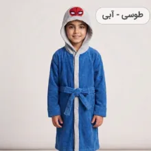 حوله پالتویی کودک مدل Spiderman سایز 90 سانتی متر