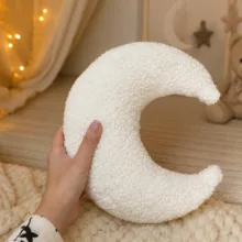 بالش کودک طرح ماه مدل تدی