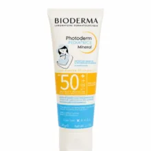 کرم ضد آفتاب کودک بایودرما مدل مینرال spf50 وزن 50 گرم