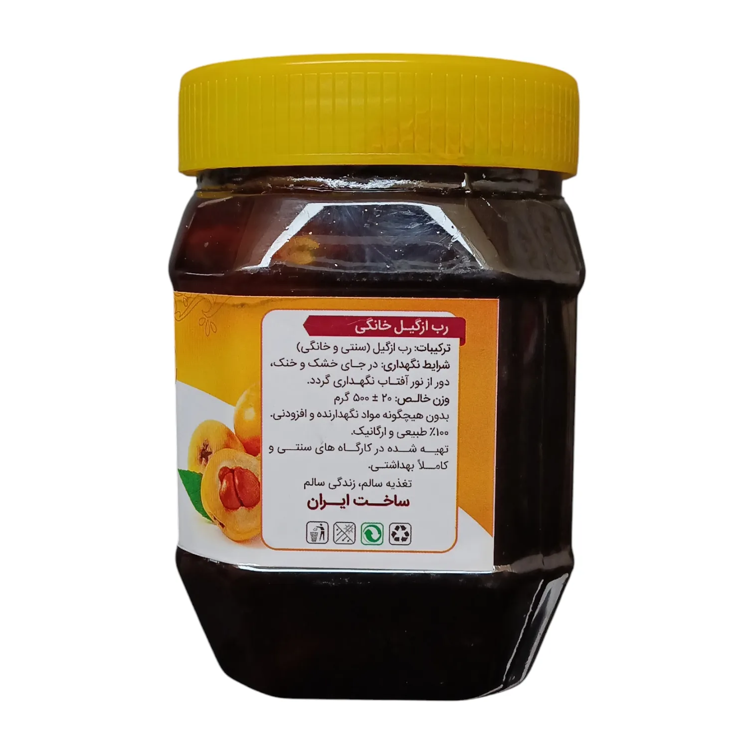 رب ازگیل سنتی جالینوس - 450 گرم بسته 4 عددی