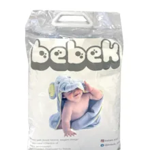 پتوی پولیشی ببک مدل کلاه دار سایز 80×80 سانتی‌متر