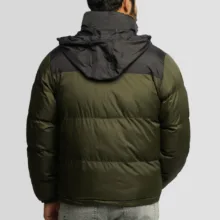 کاپشن مردانه طرح The North Face مدل 16337 رنگ سبز ارتشی